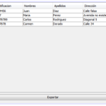 jtable