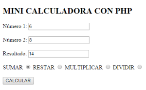 calculadora php