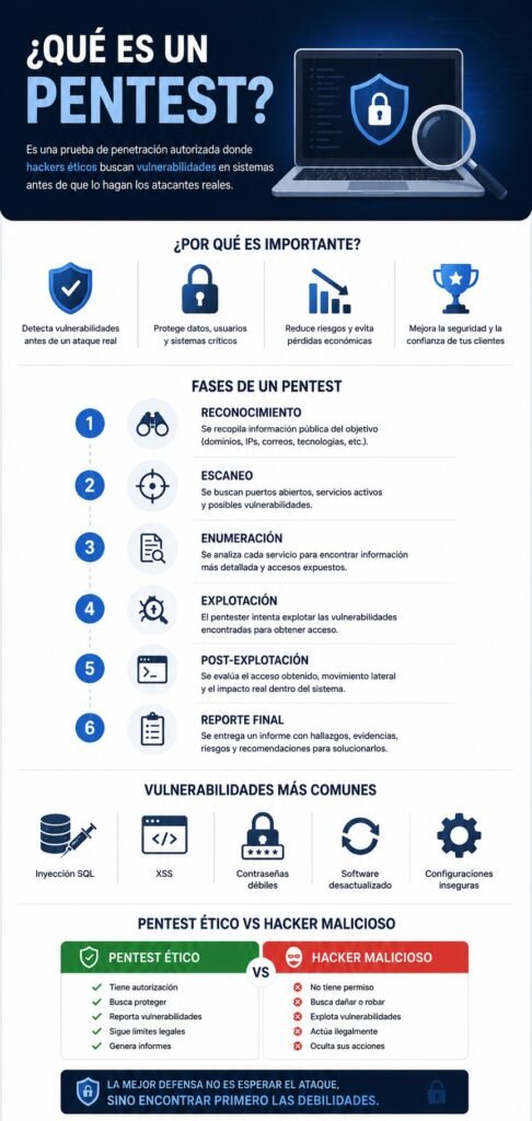 qué es un pentest y cómo funciona